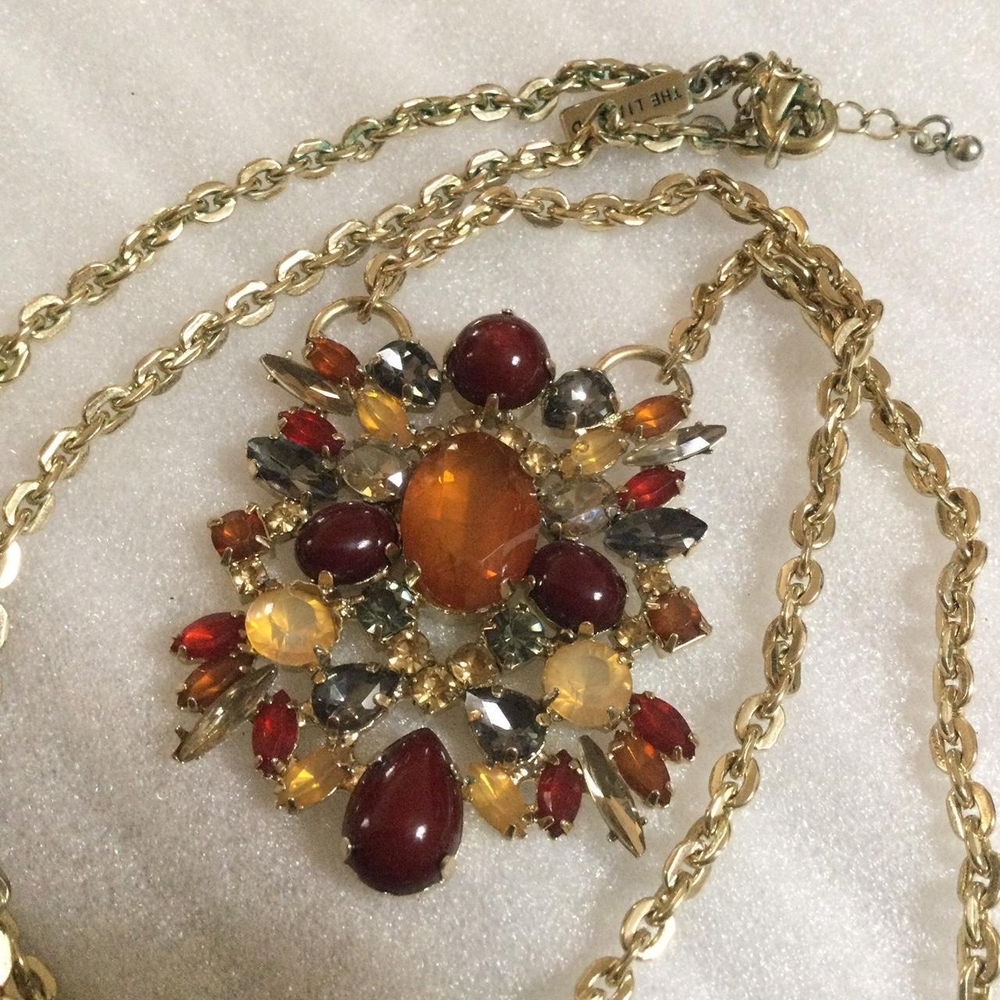 The Limited Rhinestone Necklace